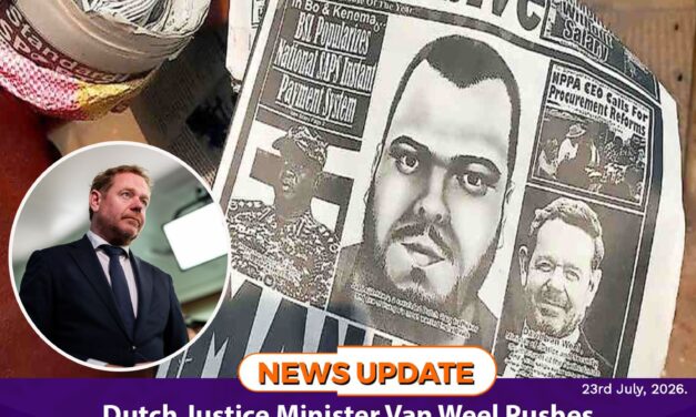 Dutch Justice Minister Van Weel Pushes West African Coalition Against Fugitive “Bolle Jos”