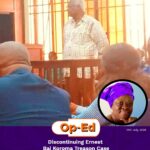 Discontinuing Ernest Bai Koroma Treason Case