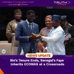 Bio’s Tenure Ends, Senegal’s Faye Inherits ECOWAS at a Crossroads