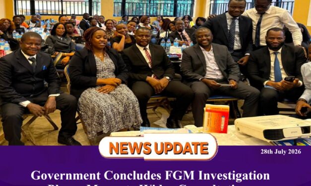 Government Concludes FGM Investigation Phase, Moves to Wider Consultations