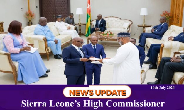 Sierra Leone’s High Commissioner Strengthens Ties with Togo