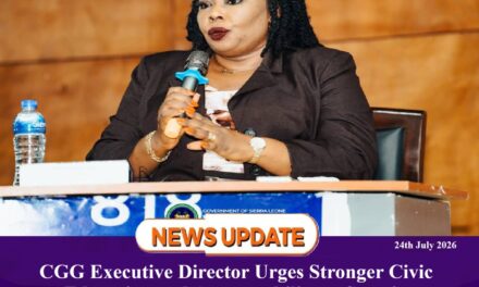 CGG Executive Director Urges Stronger Civic Education and Accountability to Sustain ECOWAS Summit Gains
