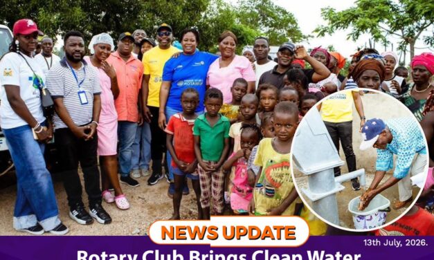 Rotary Club Brings Clean Water to Health Posts in Bombali