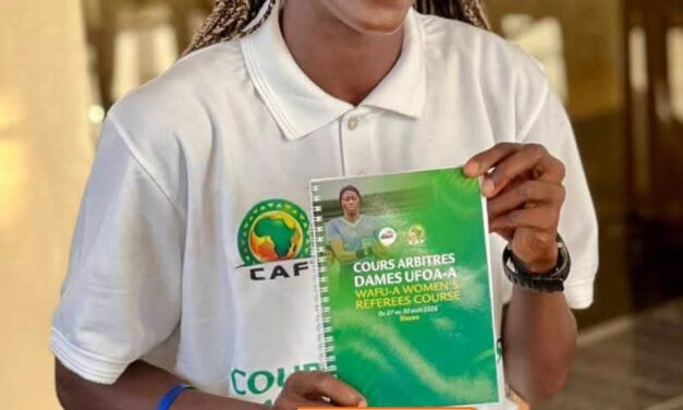 SLFA Celebrates Aminata Fullah as She Earns CAF Appointment to Officiate TotalEnergies WAFCON in Morocco 2026