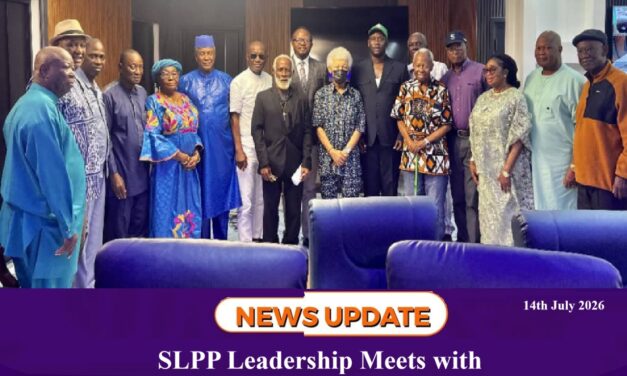 SLPP Leadership Meets with Party’s Elders Council