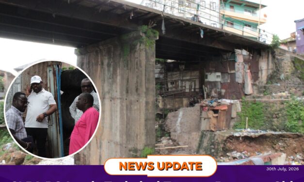 SLRA DG Leads Technical Team to Reassess Old Railway Line Bridge, Warns of Safety Risks