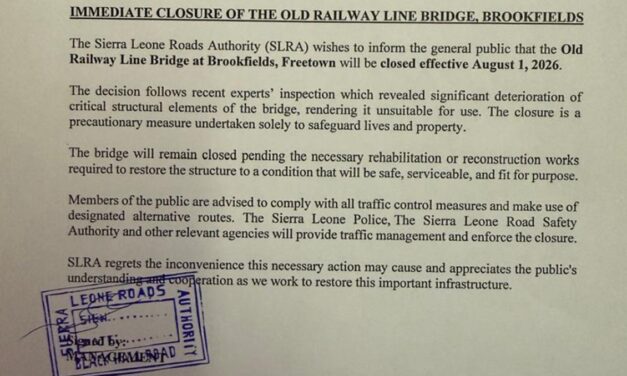 SLRA Orders Closure of Old Railway Line Bridge Over Safety Concerns