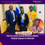 Sierra Leone Social Workers Make Global Impact in Nairobi