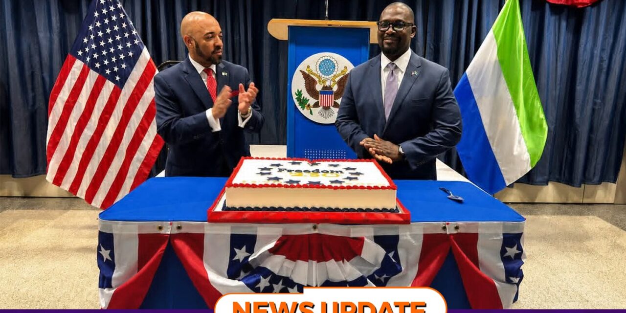 America at 250: U.S. Commits About $725M to Sierra Leone as Envoy Bids Farewell