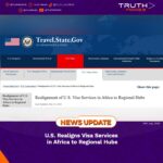 U.S. Realigns Visa Services in Africa to Regional Hubs