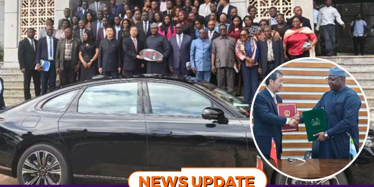 Ahead of Next Week’s ECOWAS Summit, China Donates Protocol Vehicles to Boost Reception Capacity