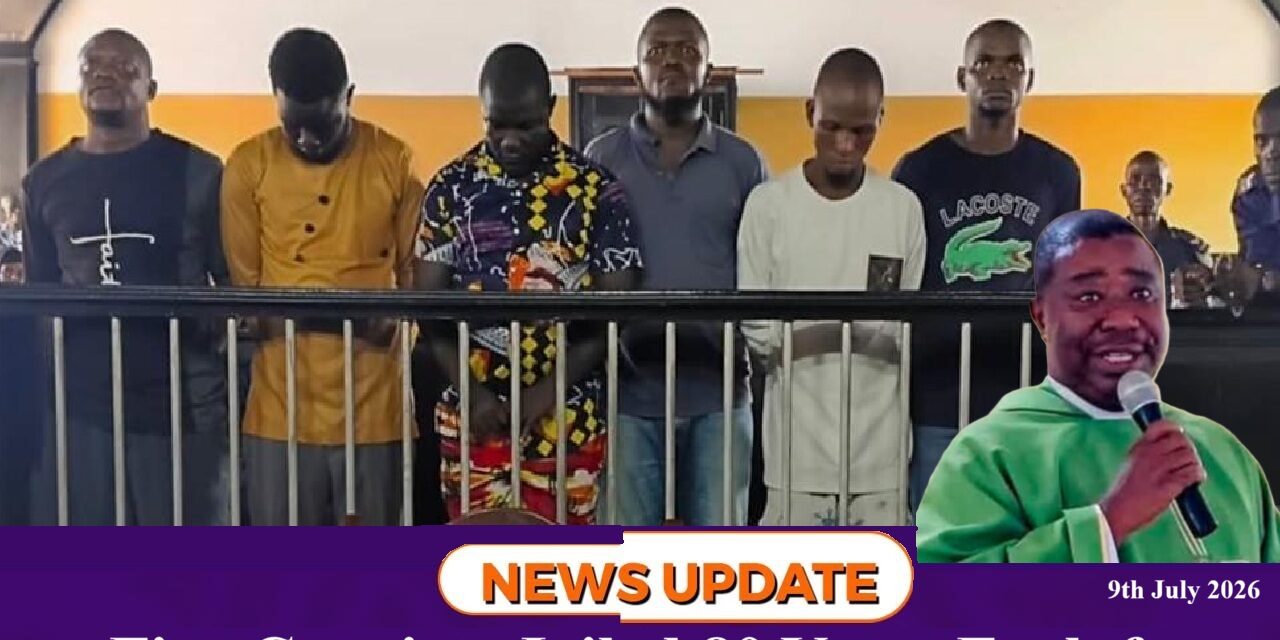Five Convicts Jailed 80 Years Each for Murder of Reverend Father Augustine Dauda Amadu in Kenema