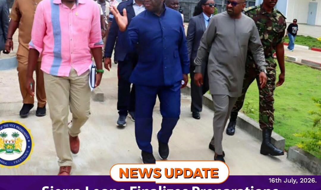 Sierra Leone Finalizes Preparations for ECOWAS Summit at Lungi