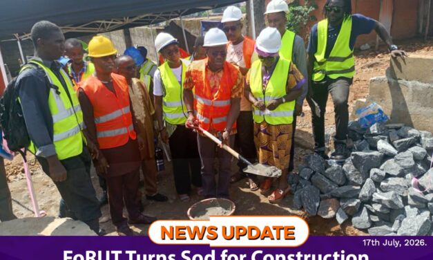 FoRUT Turns Sod for Construction of Office Building at Grafton