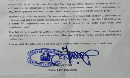 Government Cracks Down on Illegal Construction