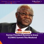 Former President Koroma to Grace ECOWAS Summit This Weekend