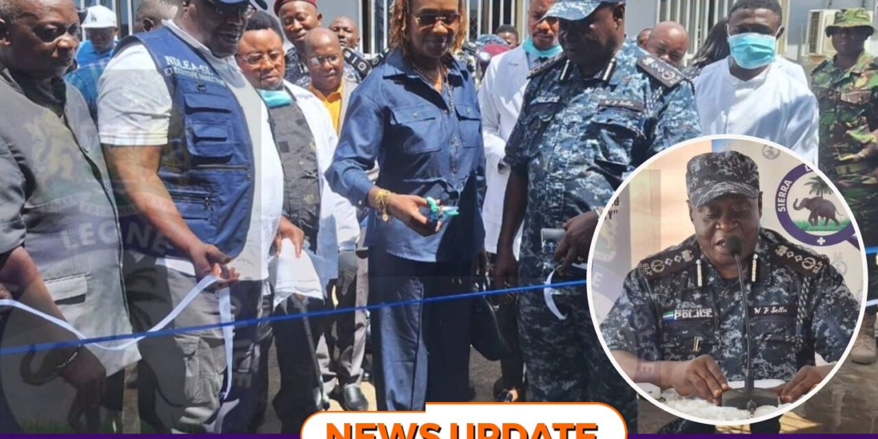 SLP Commissions Modern Forensic Laboratory to Boost Sierra Leone’s Crime-Fighting Capacity