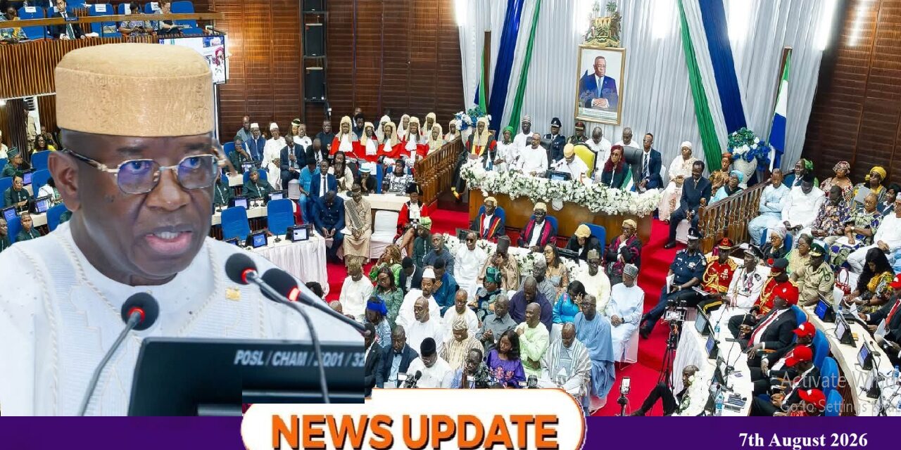 President Bio Acknowledges Economic Challenges, Assures Citizens Stabilisation Is Taking Hold