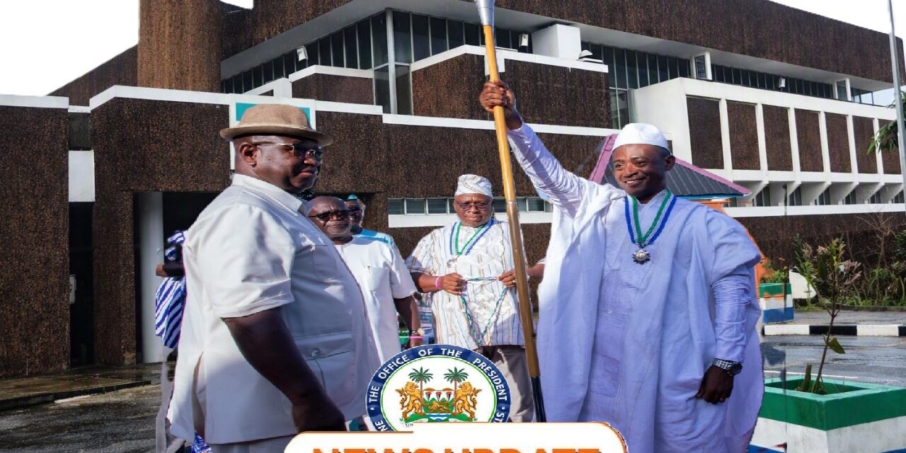 President Bio Proposes Increase in Paramount Chief Representation in House of Parliament