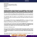 Citizens Advocacy Network Urges President Bio to Withhold Assent on Constitutional Amendment Bill