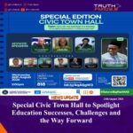Special Civic Town Hall to Spotlight Education Successes, Challenges and the Way Forward