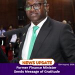 Former Finance Minister Sends Message of Gratitude