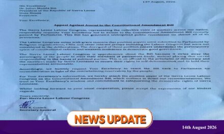 Labour Congress Urges President to Reject Constitutional Amendment Bill