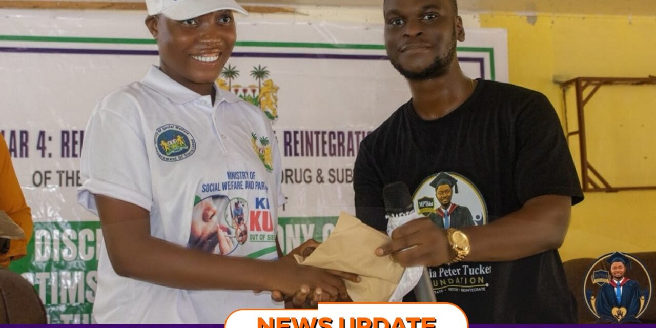 Maada Peter Tucker Foundation Reaffirms Support for PMTC Rehabilitation Centre
