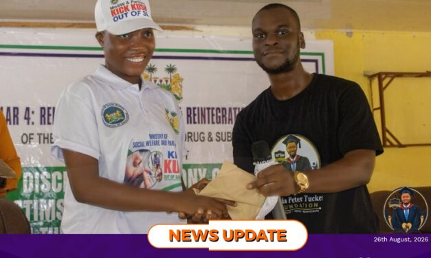 Maada Peter Tucker Foundation Reaffirms Support for PMTC Rehabilitation Centre