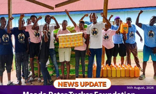 Maada Peter Tucker Foundation Donates Food Items to Youth at Government Rehabilitation Centre