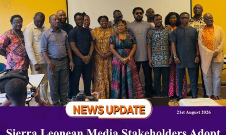 Sierra Leonean Media Stakeholders Adopt Safeguarding Charter to Tackle Sexual Harassment in the Media