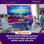 Mercury Online Betting Launches End-of-Year Vegas and Sports Raffles Worth $120,000