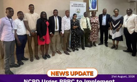 NCPD Urges PPRC to Implement Recommendation 50 of the Tripartite Report to Advance Disability Inclusion