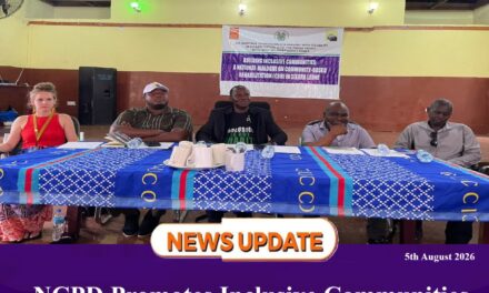 NCPD Promotes Inclusive Communities through Community-Based Rehabilitation