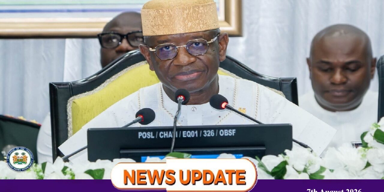 ‘School Feeding Programme Now Reaches Over One Million Pupils’, President Bio Reveals