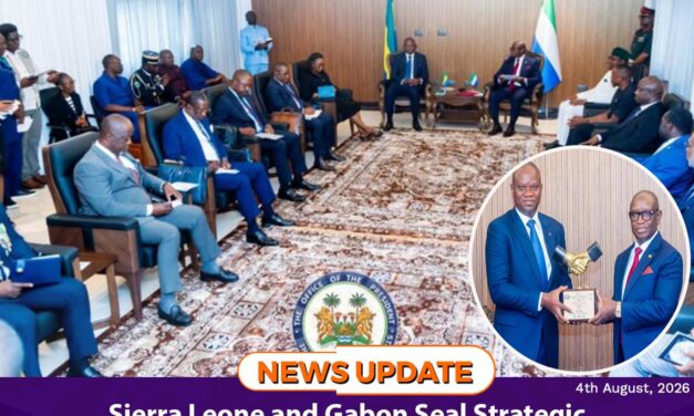Sierra Leone and Gabon Seal Strategic Partnership to Boost Cooperation