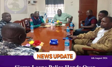 Sierra Leone Police Hands Over Murder Suspect to Liberia