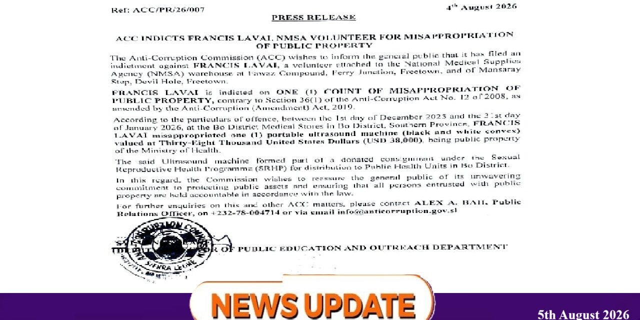 ACC Indicts Volunteer Over Misappropriation of $38,000 Ultrasound Machine