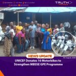 UNICEF Donates 10 Motorbikes to Strengthen MBSSE GPE Programme
