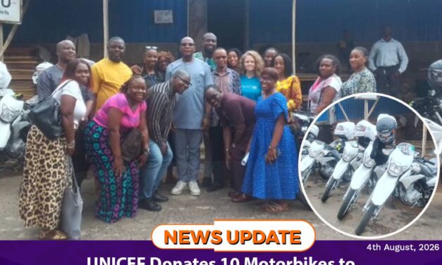 UNICEF Donates 10 Motorbikes to Strengthen MBSSE GPE Programme
