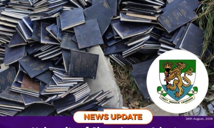 University of Sierra Leone Adopts Electronic-Only Dissertation Submission
