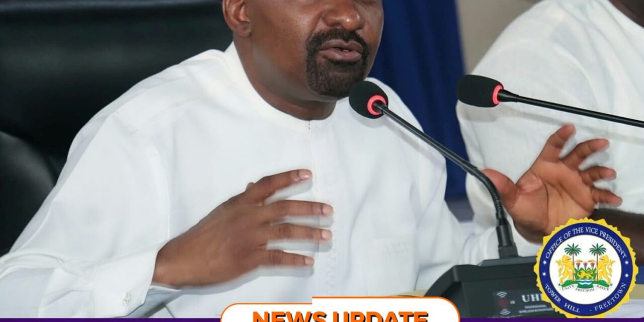 VP Juldeh Jalloh Tours Regions, Deepens Dialogue on Decentralisation, Strengthens Local Governance Systems