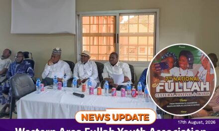 Western Area Fullah Youth Association Launches 7th Annual Cultural Festival and Awards