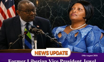 Former Liberian Vice President Jewel Howard Taylor Charged in $317 Million Cocaine Case