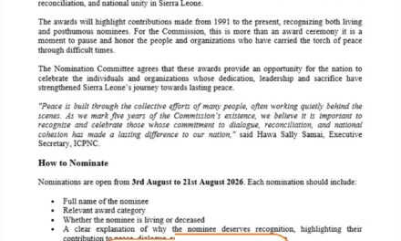 ICPNC Opens Nominations for 5th Anniversary Peace Awards