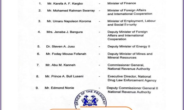 Bio Reshuffles Cabinet: Mohamed Rahman Swarray Moves to Foreign Affairs Ministry, Jeneba Bangura Leaves NRA