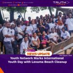 Youth Network Marks International Youth Day with Levuma Beach Cleanup   