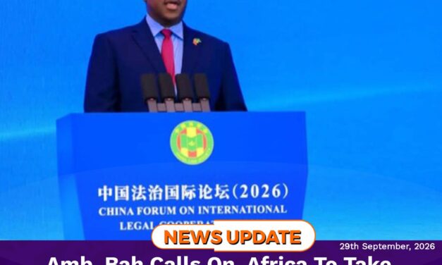 Amb. Bah Calls On  Africa To Take Charge Of Its Critical Minerals