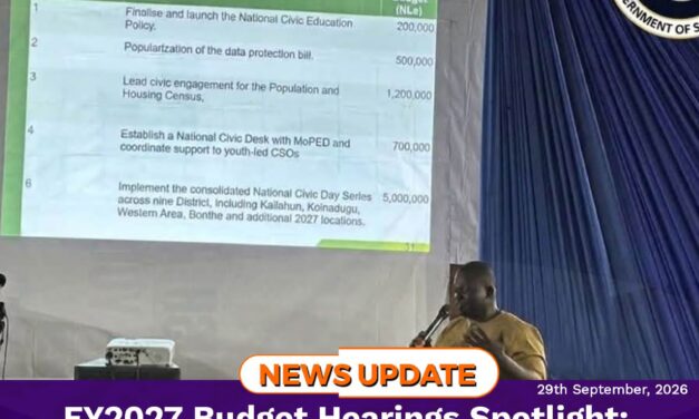 FY2027 Budget Hearings Spotlight: NLe1.225 Million Allocation for Public Interest Media Fund