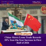China–Sierra Leone Trade Records 38% Year‑On‑Year Increase in First Half of 2026
